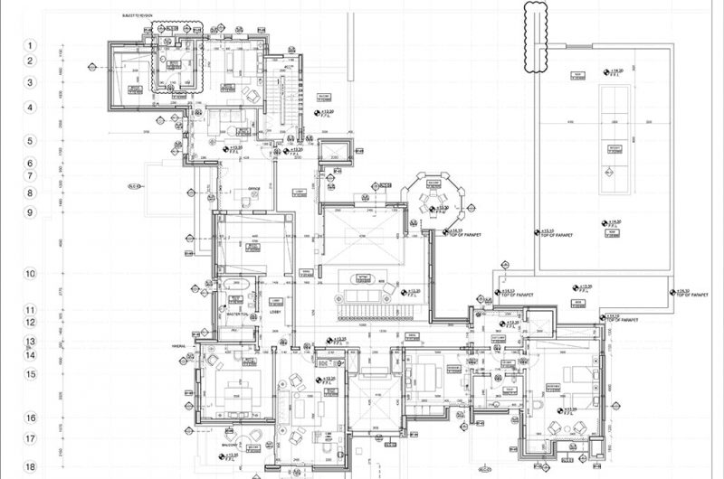 Project in Riad: Site map