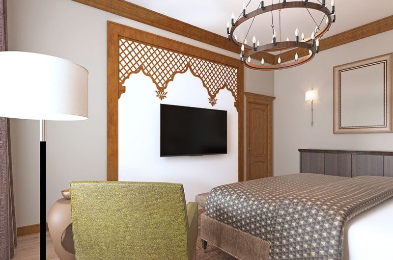 Project in Riad: smart lighting in bedroom 2