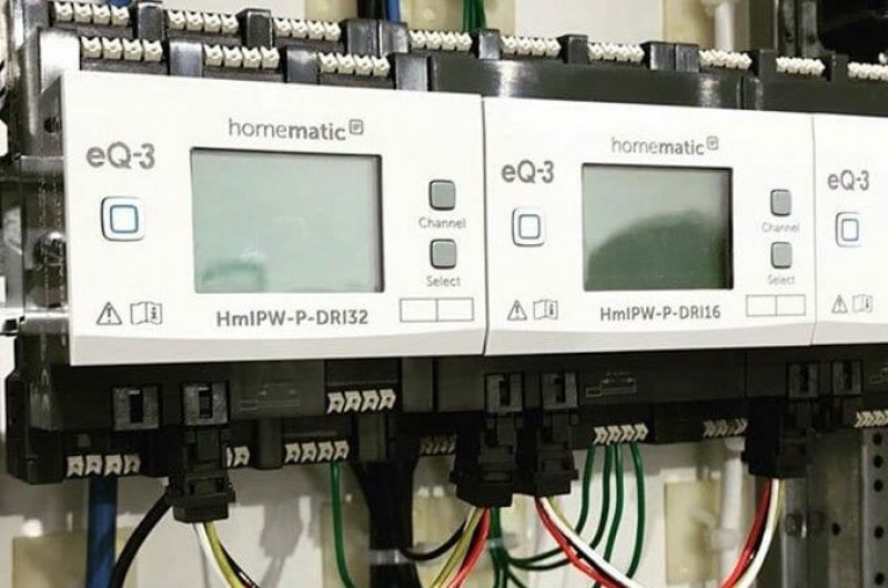 Homematic IP Wired Module im Schaltschrank